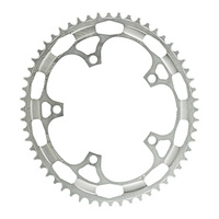 Platos de Cadena para Bicicleta de Carretera y Plegable Fabricados en Taiwán, 130mm BCD W3T Ovalados de 5 Brazos con Dientes Estrechos y Anchos