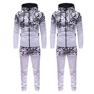 Chất Lượng Mới Nhất Thể Thao Người Đàn Ông Của Thể Thao Tracksuit Chạy Bộ Top + Quần Thể Thao Mồ Hôi Phù Hợp Với Áo Phù Hợp Với Bộ - Product Image 3