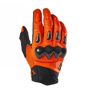 Gants de moto à doigts complets fabriqués en usine en gros, 100% cuir, protection des jointures dures - Product Image 2