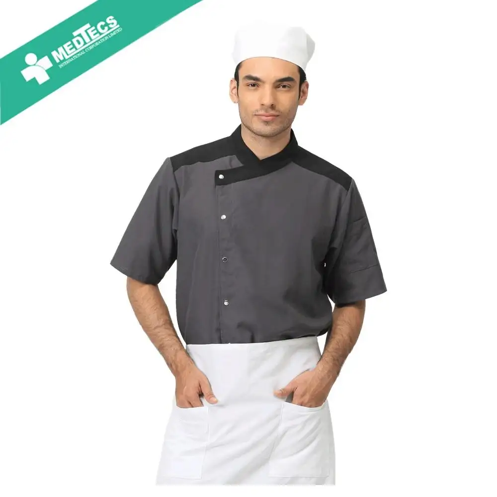 방염제 요리사 레스토랑 코트 유니폼