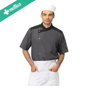 Uniforme ignífugo para chef, abrigo para restaurante