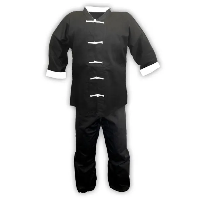 Wholesale Custom Made high quality kung fu uniform/New Wing Chun Uniform for Men/OEM traditional shaolin kung fu tai chi uniform
