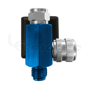 LEMATEC เครื่องควบคุมลมดิจิตอล 0-160 PSI พอร์ตขนาด 1/4 นิ้ว พร้อมเกจวัดสำหรับปืนพ่นลม เครื่องมือลม - Product Image 6