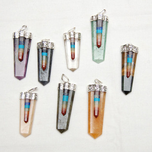 Buy Online Mix Chakra Pendants : Mix Chakra Pendants for Sale - Product Image 1