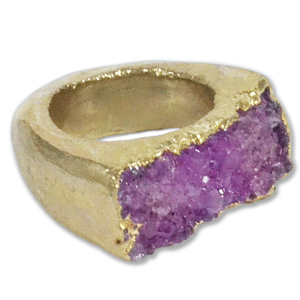 Anillos Tallados con Baño Metálico (Venta al por Mayor) - Product Image 1