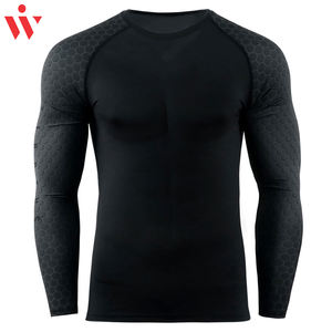 Chemises de compression à manches longues pour hommes en vente en gros - Product Image 5