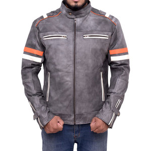 Veste en cuir personnalisée de haute qualité pour hommes, disponible en couleurs et Design, meilleure vente - Product Image 2