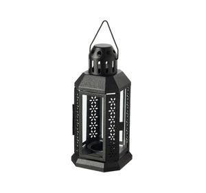 Linterna marroquí de la mejor calidad hecha a mano, decoración de boda navideña para interiores y exteriores con grabado decorativo de Metal - Product Image 1