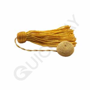 พู่ทองแท่งสำหรับงานรับปริญญาสีทองแบบกำหนดเองจากอุตสาหกรรม - Product Image 3