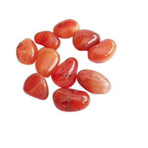 Gema Natural de cristal rojo cornalina, piedras caídas, venta al por mayor, se compra a Ágata N H - Product Image 4