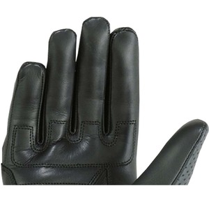 Keven Impex High Quality Cow Hide Leather Polyurethane <b>Touchscreen</b> Waterproof UV Protection Hook Loop Closure Racing <b>Gloves</b> - Product Image 4