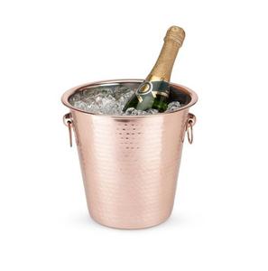 Seau à glace en cuivre fait main dernière conception avec une excellente qualité martelé métal personnalisé pour les occasions de camping - Product Image 6