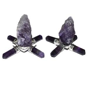 Générateur d'énergie Chakra artisanal en pierre semi-précieuse avec pierre précieuse de générateur d'énergie d'étoile Merkaba - Product Image 5