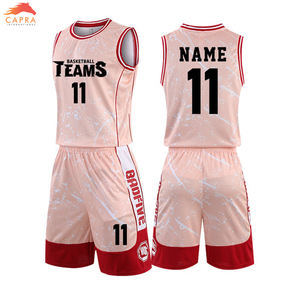 Молодежная быстросохнущая Баскетбольная Униформа для взрослых, удобная командная Баскетбольная Униформа с индивидуальным логотипом - Product Image 2