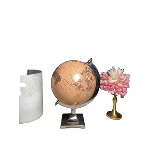 Globo de diseño clásico decorativo vintage con soporte de metal elegante globo giratorio para decoración y educación - Product Image 2