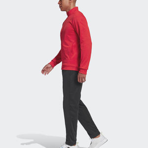 ชุดกีฬาผู้ชาย,ชุดวอร์มสีดำมีซิปแขนยาวสำหรับกิจกรรมกลางแจ้ง - Product Image 5