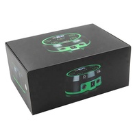 Alimentation électrique pour tatouage HP Professional Aurora 2 Argent & Noir Faible bruit Écran tactile LCD Mini LED Pavé tactile en fonte