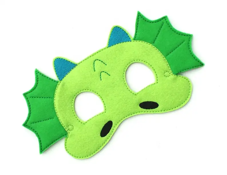 Популярные пользовательские маскарадные маски для детей и взрослых с изображением фетра бабочки лисы динозавров