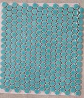 Carrelage Mosaïque Hexagonal en Porcelaine Multicolore Artistique de Luxe Moderne 400x400mm Antidérapant Glaçure Métallique Garantie 5 Ans Mur Extérieur