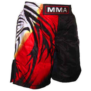 custom blank polyester sublimated <b>free</b> design mma fight shorts For Men Spandex / Polyester - Product Image 1
