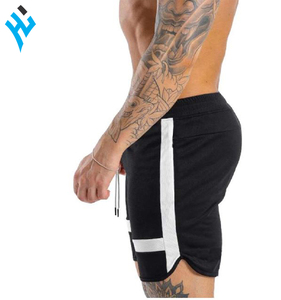2025 nouveau Style de luxe couleur unie impression de haute qualité vêtements de sport pantalon de bain quantité minimale de commande bas pour hommes court - Product Image 4