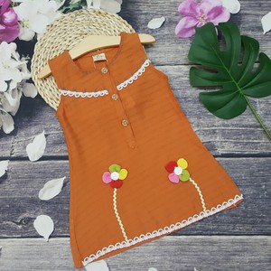 Robes d'été mignonnes pour enfants de haute qualité, dernière conception, fabriquées au Vietnam - Product Image 6