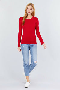 T-shirt à manches longues pour femmes, collection de couleurs, style décontracté, avec service d'impression personnalisé - Product Image 3