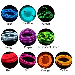 Câble lumineux LED fluo, Flexible et étanche, rvb, 1/3/5m, 3V - Product Image 4