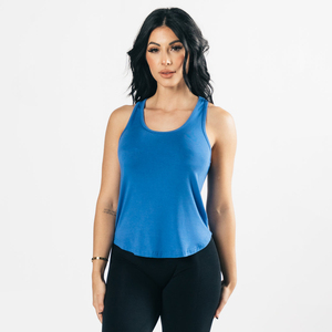 Vente en gros XS femmes Fitness Singlet Logo personnalisé impression broderie débardeur Gym entraînement sport chemise dames musculation Singlet - Product Image 1