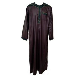 Nuevo personalizado cómodo Dubai ropa islámica hombres plegable Thobe Jubbah último diseño musulmán vestido Accesorios - Product Image 2