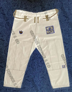 Jiu jitsu-uniforme brasileño con tejido de perlas, 450 gsm, 100% algodón, precio al por mayor - Product Image 5