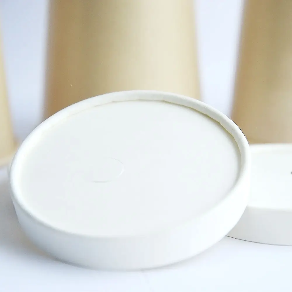 Biodegradable कप है सफेद और भूरे रंग के साथ उच्च गुणवत्ता biodegradable सामग्री वियतनाम में किए गए