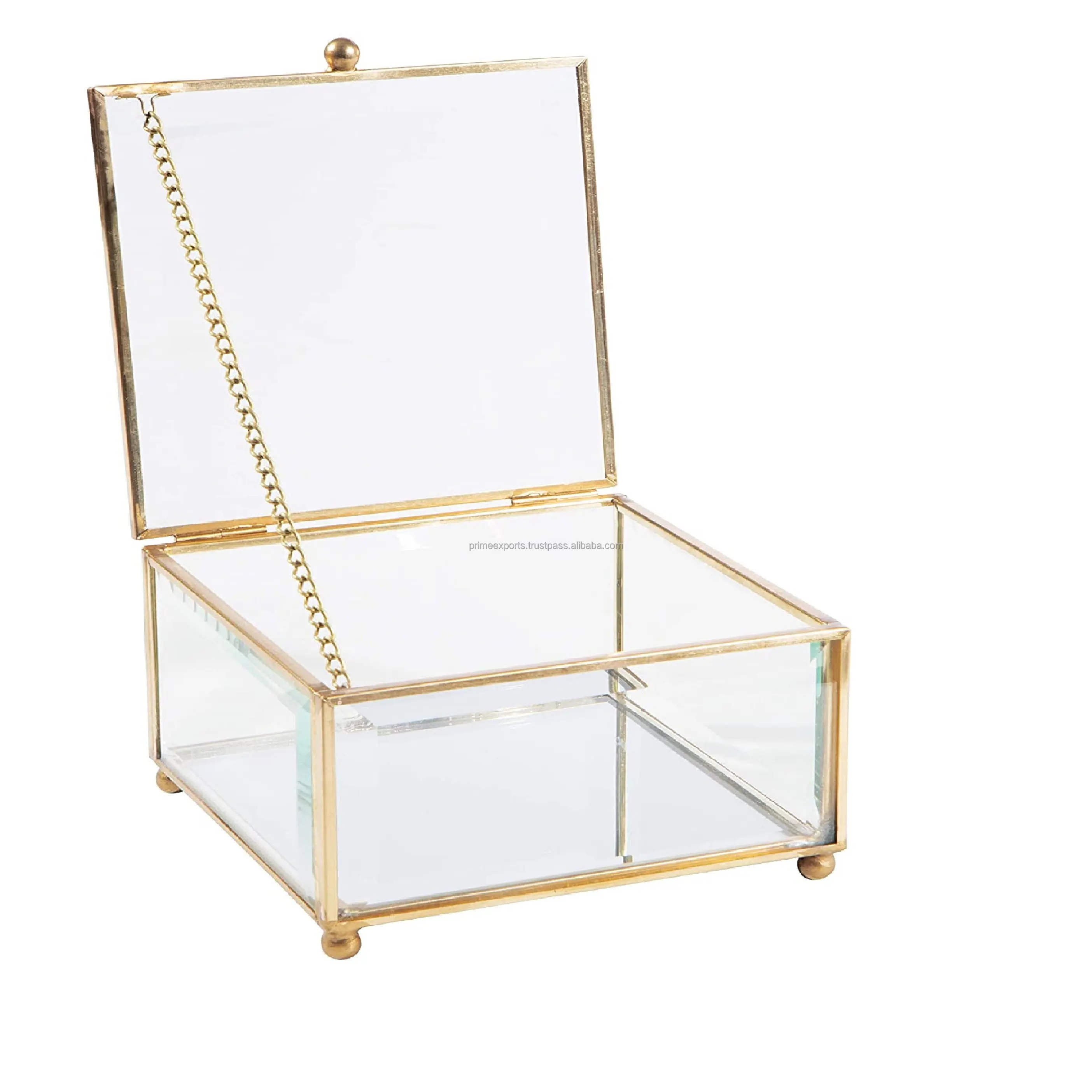 Caixa de presente de metal e praça, colar e suporte de anel de ouro e luxuoso, caixas de presente de formas geométricas escandinárias e europeias