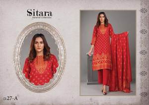 Nuevas llegadas traje de verano sin costuras para damas 3 piezas paquistaní más vendido vestido de tela de césped Salwar Kameez Venta de verano - Product Image 2