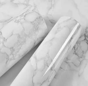 Customizable White Marble Pattern Kraft PE Silk Paper Wedding Invitation Box Eco-Friendly Recyclable Plastic Packaging for - Product Image 5