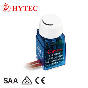 HYTEC AC 220-240V 50Hz Commutateur manuel Gradateur 10-200 VA Bord de fuite 220V Tension 400W Charge maximale Certifié CE SAA pour le bureau à domicile - Product Image 1