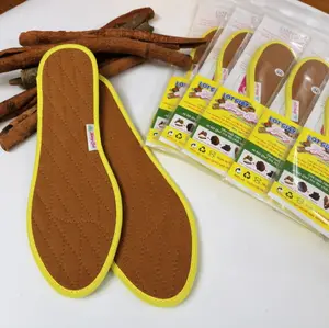 Plantillas de canela de alta calidad para mantener los pies secos, cómodas, para la salud, el mejor proveedor de Vietnam, venta al por mayor