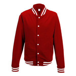 2022 nueva chaqueta de bombardero universitaria Unisex Diseño de equipo universitario de béisbol personalizado con función de botones para hombres ropa de invierno para hombres - Product Image 4