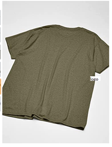 เสื้อยืดแขนสั้นที่สมบูรณ์แบบสำหรับผู้ชายผ้าฝ้าย90% โพลีเอสเตอร์10% นำเข้าเครื่องซักผ้าพิมพ์แบบกำหนดเองจากบังคลาเทศ - Product Image 5