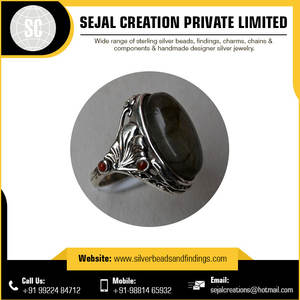 ส่วนประกอบการค้นพบของแหวนเงินสเตอร์ลิง4มม. แบบไร้รอยต่อของ925 - Product Image 4