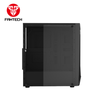 Casing Komputer Lembaran Logam Baja Hitam Fantech CG71 Casing PC Gaming Hitam