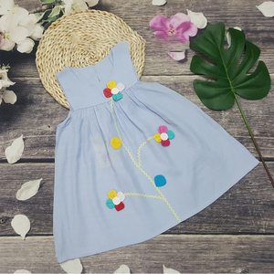 Robe d'été pour filles, vêtement doux, à la mode, fabriqué au Vietnam - Product Image 2