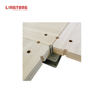 (15) systèmes de plancher surélevé d'exposition modulaire en acier et en Zinc, piédestal surélevé, pieds de nivellement réglables