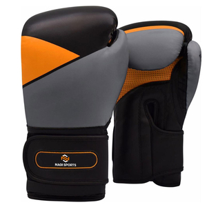 Gants de boxe en cuir véritable, marque privée, personnalisés, de haute qualité, livraison rapide, Cool, gants en cuir PU - Product Image 1