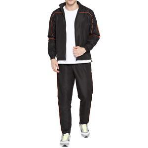 Conjunto de chándal de alta calidad para hombre, chándal personalizado con tiras, estilo Jogging - Product Image 1