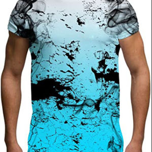 T-shirts imprimés numériques pour hommes, Sublimation, grande taille, nouvelle collection, vente en gros - Product Image 1