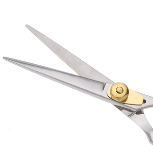 Chuyên Nghiệp Cắt Tóc Stylist Kéo Tóc Cắt Dao Cạo Kéo Gốm Xử Lý Lưỡi Sắc Nét Làm Tóc Tóc Cắt Kéo - Product Image 3