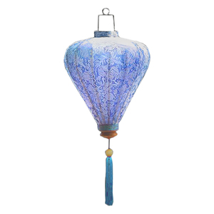 โคมไฟงานฝีมือทำจากเรซินผ้าไหมหรูหราพร้อมกรอบไม้ไผ่สำหรับตกแต่งบ้าน - Product Image 5