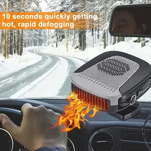 Ventilateur chauffant en plastique 12V DC pour voitures