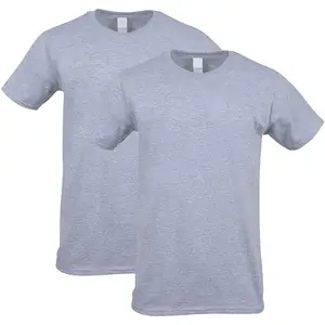 OEM定制标志运动服批发价格便宜的棉质男式T恤黑色基本款男女T恤